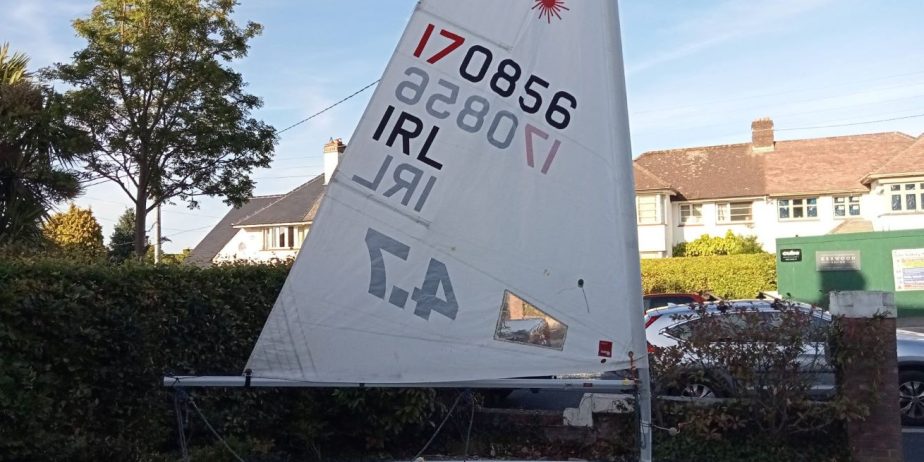 20 June 2024 For Sale Laser one/ILCA dinghy Hull no; 170856